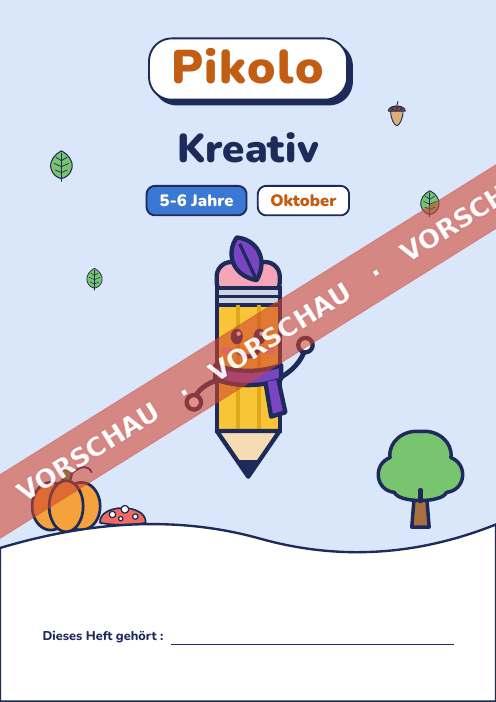 Heft des Monats Kreativ, 5-6 Jahre