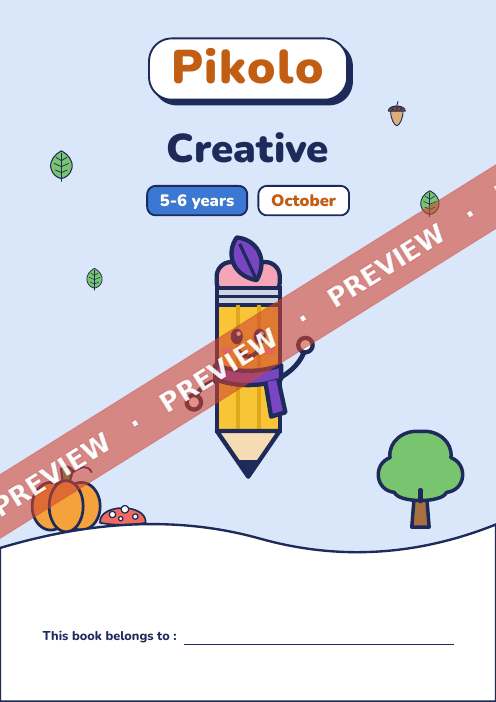 Book of the month Creative, 5-6 years
